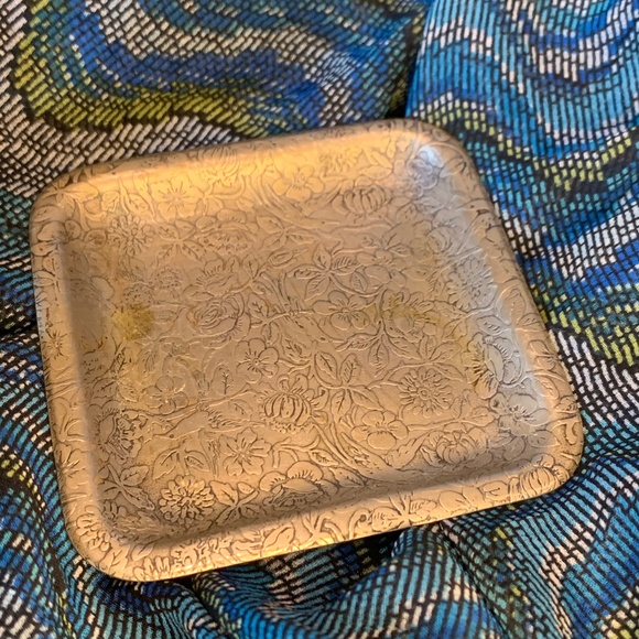 WB MFG CO silver plate trinket dish - Picture 3 of 4